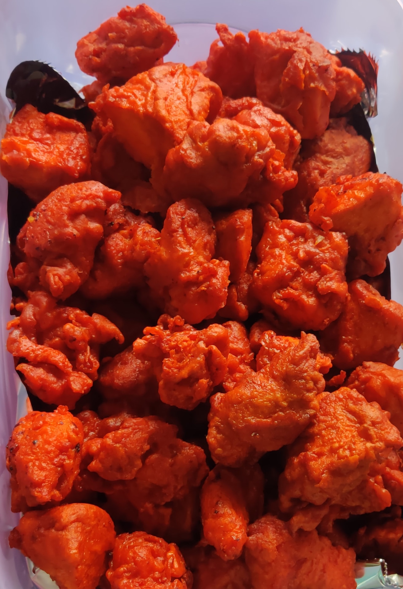 Chicken 65 prepared for a Bengaluru event